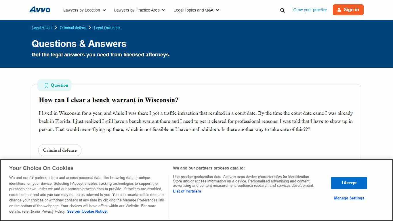 How can I clear a bench warrant in Wisconsin? - Legal Answers