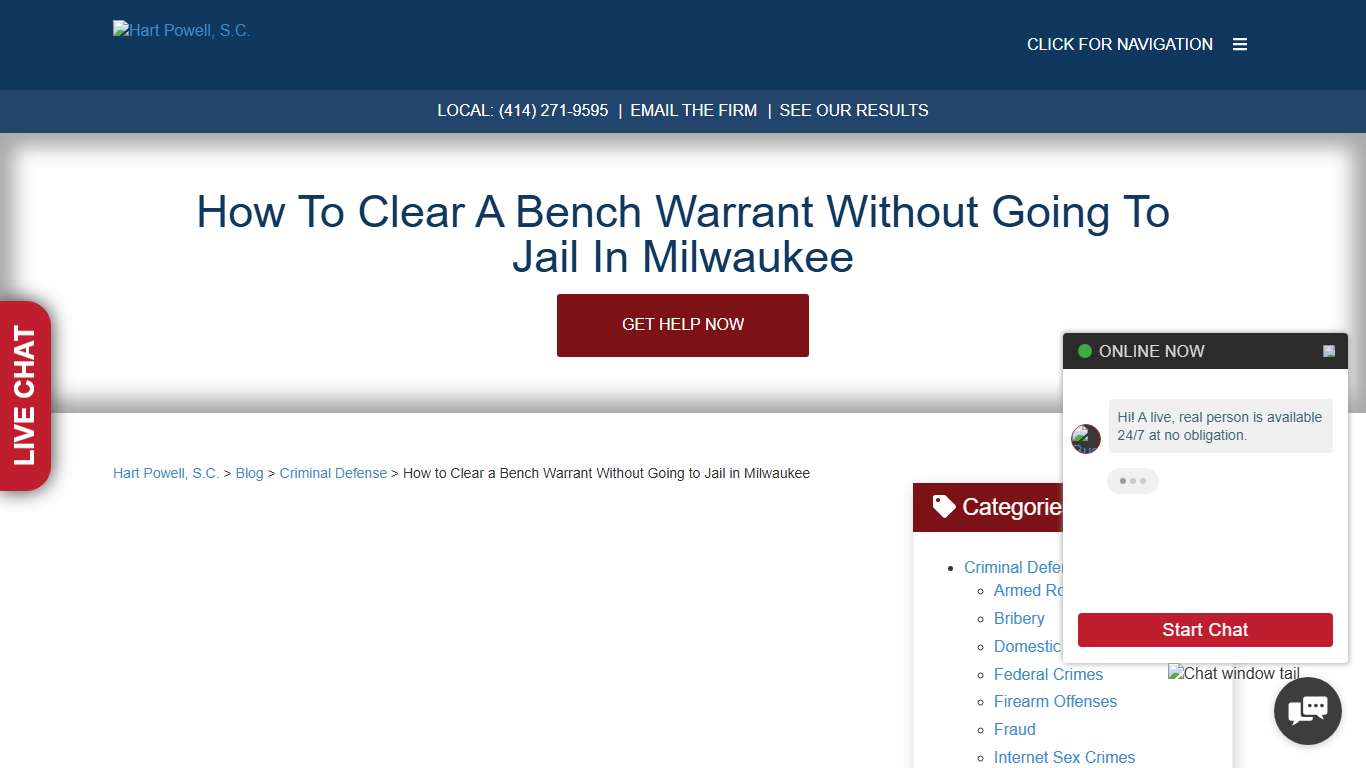How to Clear a Bench Warrant Without Going to Jail in Milwaukee